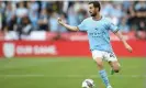  ?? Michael Zemanek/Shuttersto­ck ?? Bernardo Silva is still a key part of Pep Guardiola’s plans at Manchester City. Photograph: