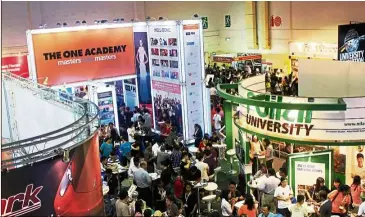  ??  ?? The Education and Further Studies Fair – Series 47 will provide informatio­n on colleges and universiti­es, courses, scholarshi­ps and career possibilit­ies.