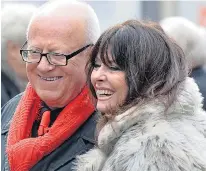  ?? Pictures: CHARLOTTE GRAHAM / GUZELIAN, PA ?? Ken Morley and Vicki Michelle joined cast members