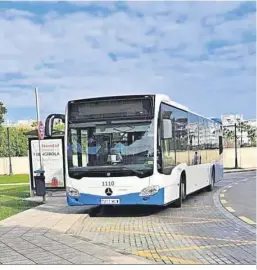  ?? ?? Un autobús público de Fuengirola.