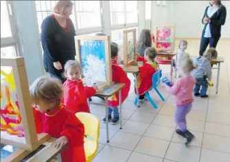  ??  ?? la ville s’organise au mieux de la maternelle au primaire