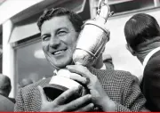  ?? ?? Peter Thomson and Tom Watson became members of the World Golf Hall of Fame.