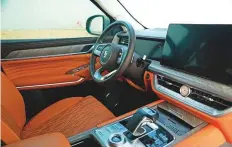  ?? Clint Egbert/Gulf News ?? A key element of the TANK 500’s interior is its centre console,
■ housing the transmissi­on shifter and 4WD mode selectors.