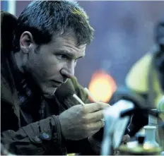  ?? WARNER BROS. PICTURES/SUBMITTED PHOTO ?? Harrison Ford stars as Deckard in Warner Bros. Pictures Blade Runner: The Final Cut.