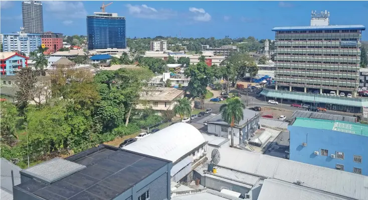  ?? Photo: Laiseana Nasiga ?? Macroecono­mic factors have created a positive environmen­t for the growth of the real estate market in Fiji.