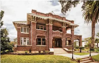  ?? Illumine Photograph­ic Services photos ?? The 1916 Hans and Marguerite Guldmann House will make its third appearance on the Galveston Historic Homes Tour the next two weekends.