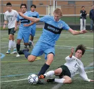  ?? MEDIANEWS GROUP PHOTO ?? North Penn’s Josh Jones was named The Reporter/Times Herald/Montgomery Media Boys Soccer Player of the Year.