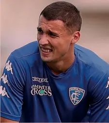  ??  ?? Rade Krunic, 24, a Empoli dal 2015: suo il primo gol stagionale