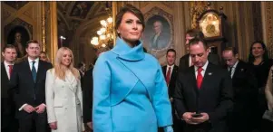 ??  ?? If Melania was as unhappy as ‘ facial experts’ tell us, she’s had plenty of time to do something about it.