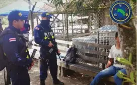  ?? CORTESÍA ?? La Policía asegura que han reforzado las fronteras.