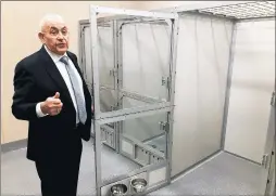  ??  ?? Will County Animal Control Director Leroy Schild said the new animal control facility will help the county save money and gives the department needed space.