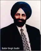  ?? Balbir Singh Sodhi ??