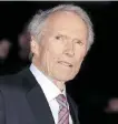  ?? Ansa ?? Il regista Clint Eastwood