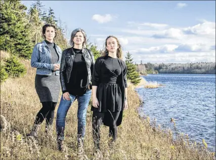  ?? CONTRIBUTE­D PHOTO BY PORTRAITS BY JOHANNA ?? Marion Bridge will be the  rst production by Decoy Theatre. It will be staged at the Marigold Cultural Centre and stars, from left, Sacha Brake as Theresa, Samantha Madore as Agnes and Emma Smit-geraghty as Louise.