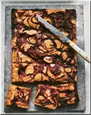  ?? ?? Nisha's Marmite caramel blondies may sound a little leftfield but they’res ticky and moreish