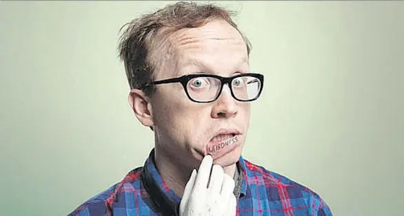  ??  ?? Comedian Chris Gethard will be at Vancouver’s Biltmore Cabaret on May 30 doing a standup set and then recording an episode of his hit podcast Beautiful Stories from Anonymous People.