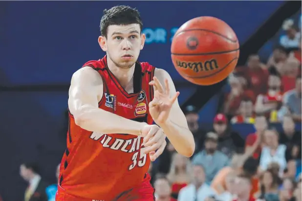  ?? Picture: AAP IMAGE ?? LUCKY BREAK: Clint Steindl was snapped up by defending champions the Perth Wildcats after cutting short his time with Greek club Panionios.