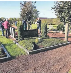  ?? ARCHIVFOTO: GATHER ?? Der Friedhof in Dilrath ist einer der beiden Friedhöfe in kommunaler Hand. In Schwalmtal ist die Konkurrenz der Friedhöfe groß.