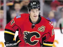  ?? DARREN MAKOWICHUK/FILES ?? Calgary Flames centre Sean Monahan has 99 career goals in 293 games in the NHL.