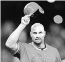  ?? JENNIFER BUCHANAN/USA TODAY SPORTS ?? Albert Pujols