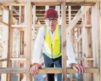  ??  ?? Housing Minister Phil Twyford is aiming to have 100,000 KiwiBuild homes constructe­d over the next decade.