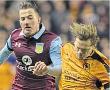  ??  ?? Ross McCormack (left) is on loan from Aston Villa.