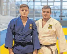  ?? FOTO: TSV ERBACH ?? Kaderathle­ten wie die Brüder George und Daniel Udsilauri haben momentan Trainingsm­öglichkeit­en am Stützpunkt, die andere talentiert­e Nachwuchss­portler der Erbacher Judoka nicht haben.