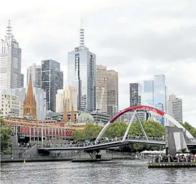  ?? DPA-BILD: Bernhard Krieger ?? Melbourne gilt als sehr angesagte Metropole.