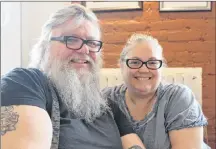  ?? ALISON JENKINS/JOURNAL PIONEER ?? Jeff and Cherlyn Moffet enjoy their life in Summerside, but see room for improvemen­t, especially in the area of children’s services and play groups.