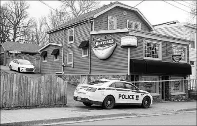  ??  ?? De Atlantic Denture Clinic, de tandartspr­aktijk van Gabriel Wortman in Dartmouth. (Foto: HLN)