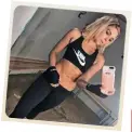  ??  ?? Gabby’s brand new fitness app, ‘Shape Up With Gabby Allen’ is available to download now for £2.99