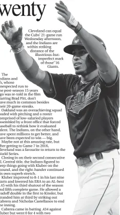  ?? Associated Press photo ?? Cleveland Indians’ Francisco Lindor celebrates his solo home run off Detroit Tigers starting pitcher Matthew Boyd during the first inning in a baseball game, Tuesday.