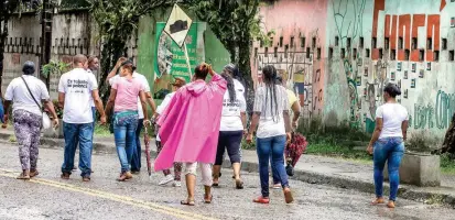  ?? FOTO ?? La Defensoría del Pueblo pidió atención especial para atender los desplazami­entos en las últimas semanas en Chocó, en especial sobre la subregión del Bajo Atrato.