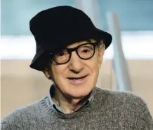  ?? ANDER GILLENEA / AFP ?? Woody Allen, hoy con 85 años, publica sus memorias ‘A propósito de nada’