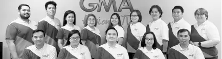  ??  ?? GMA regional TV and Synergy leadership team led by Vice President and Head oliver Victor Amoroso (seated, third from left)