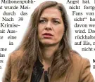  ?? Foto: ZDF, Vaccaro ?? Meike Droste in ihrer neuen Rolle als Psychologi­n.