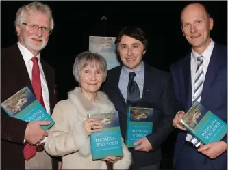  ??  ?? Bernard Browne, Noreen Colfer, Dr Niall Colfer and Ian Doyle at the launch.