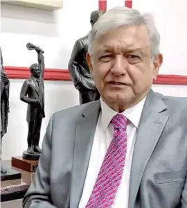 ?? VIDEO. López Obrador fijó ayer su postura por la portada de la revista Proceso. ??