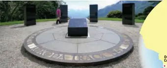  ??  ?? History … Isurava Memorial is one of the key battle sites of the Kokoda Trail.