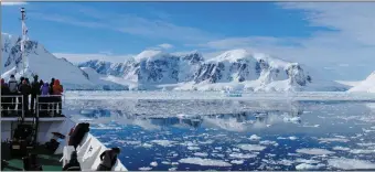  ??  ?? Damian Foxall, Niall MacAlliste­r and Lucy Hunt will discuss their recent trip to Antarctica.