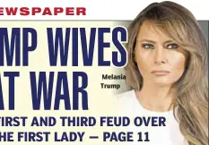  ??  ?? Melania Trump