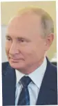  ??  ?? Vladimir Putin.