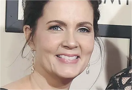  ?? JORDAN STRAUSS/THE ASSOCIATED PRESS ?? Singer-songwriter Lori McKenna won a Grammy this year for co-writing the Little Big Town hit, Girl Crush, with Liz Rose and Hillary Lindsey.
