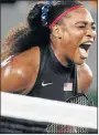  ??  ?? SERENA WILLIAMS