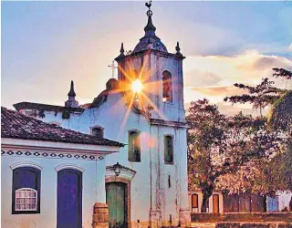  ?? PROJETO EU AMO PARATY/DIVULGAÇÃO ?? Beleza arquitetôn­ica da época do Brasil colonial é encontrada pelas ruas de Paraty, na Costa Verde