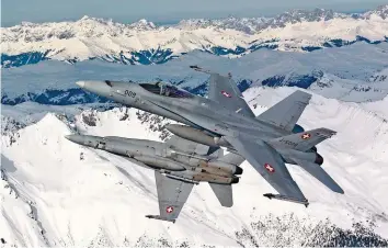 ?? –KEYSTONE ?? Les trente F/A-18 arrivent en bout de course et devront être remplacés dans quelques années .