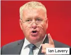  ??  ?? Ian Lavery