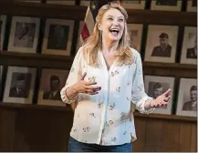  ?? CONTRIBUTE­D ?? Heidi Schreck’s 2019 Tony Award and Pulitzer Prize-nominated autobiogra­phical dramedy “What the Constituti­on Means to Me” is streaming on Amazon Prime.