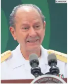  ?? EL UNIVERSAL ?? OJEDA DURÁN. El almirante insistió en que sean presentada­s pruebas y eviten “acusar por acusar”.