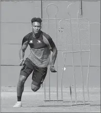  ?? LIVERPOOLF­C ?? LATIHAN PERDANA: Daniel Sturridge saat berlatih di Melwood kemarin.
fresh,’’